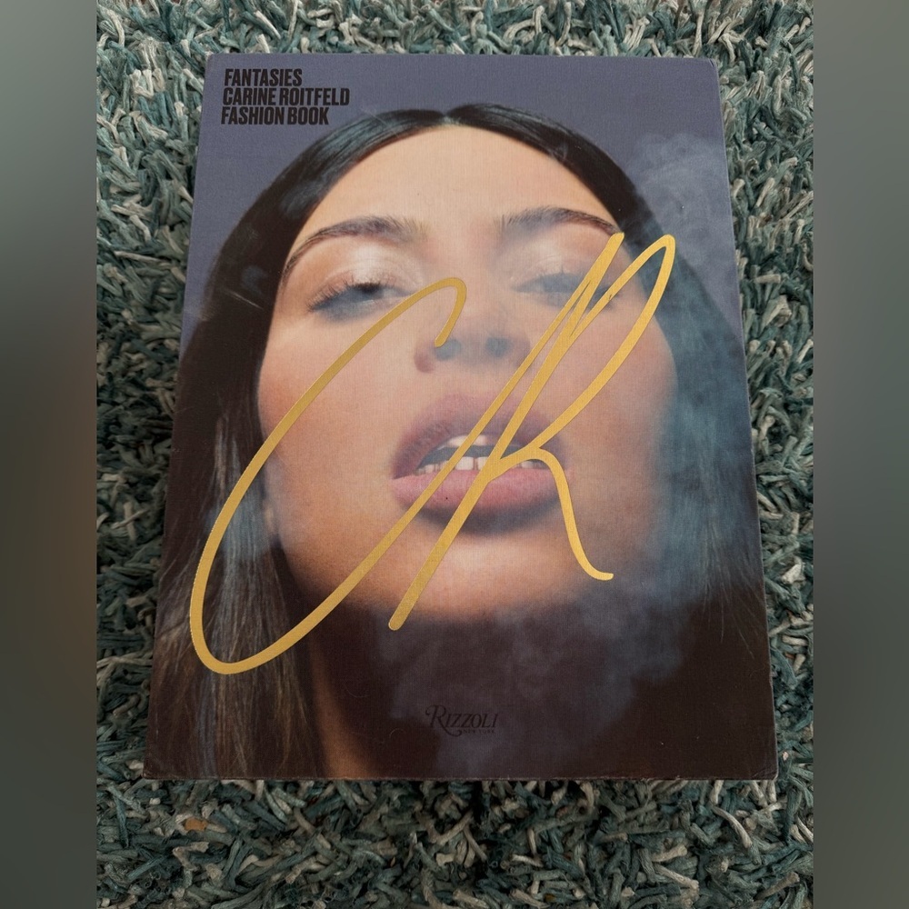 Carine Roitfeld CR Fashion Book Fantasies Rizzoli Oversized Coffee Table Book OS